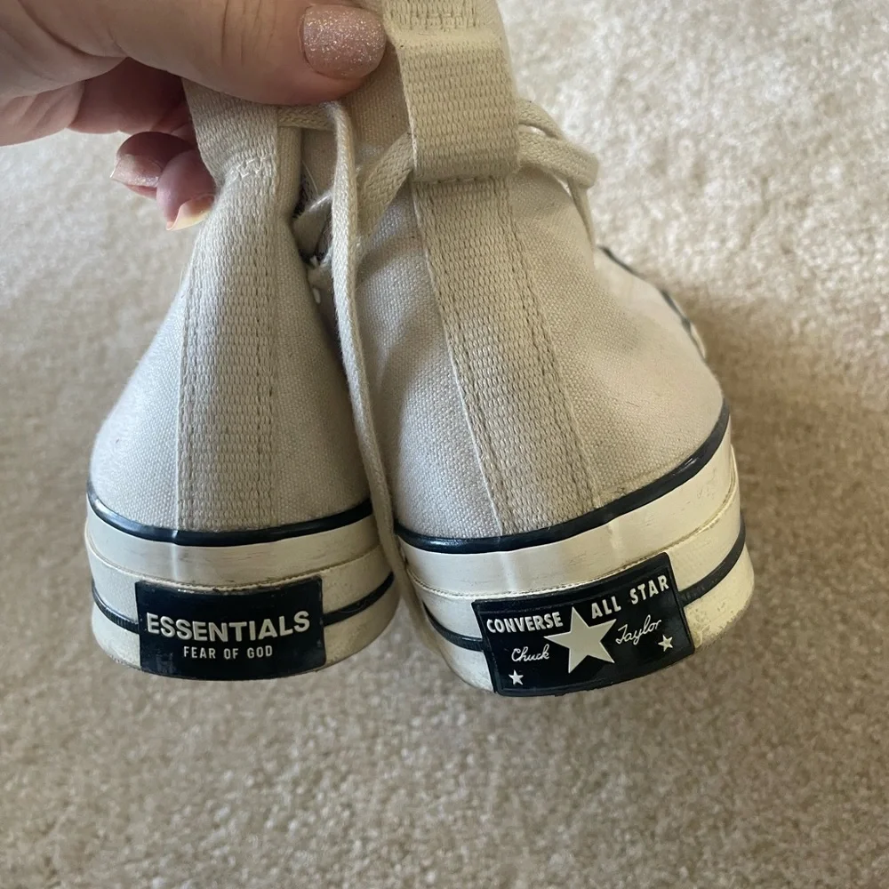 Fear of God Essentials Converse Chuck Taylor’s. Men size 11 - Picture 7 of 9